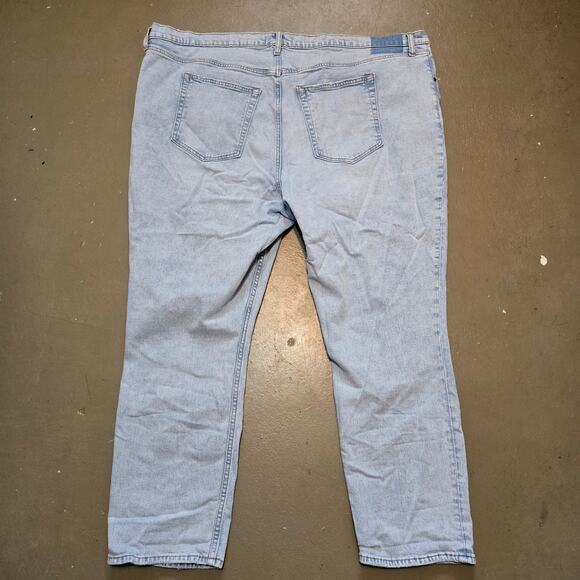 Abercrombie & Fitch Ultra High Rise The '90s Slim Straight Curve Love Jean Sz 37 - Picture 4 of 6